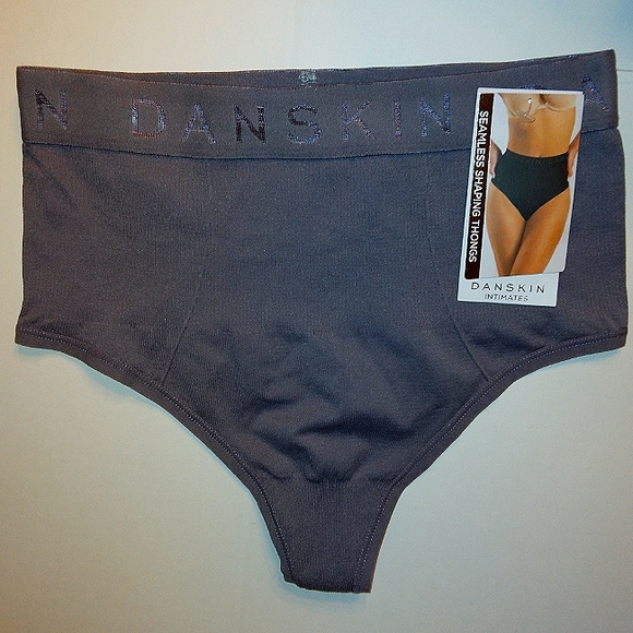 NWT DANSKIN INTIMATES~High Waist Seamless Shaping Thong- Large - Picture 11 of 11